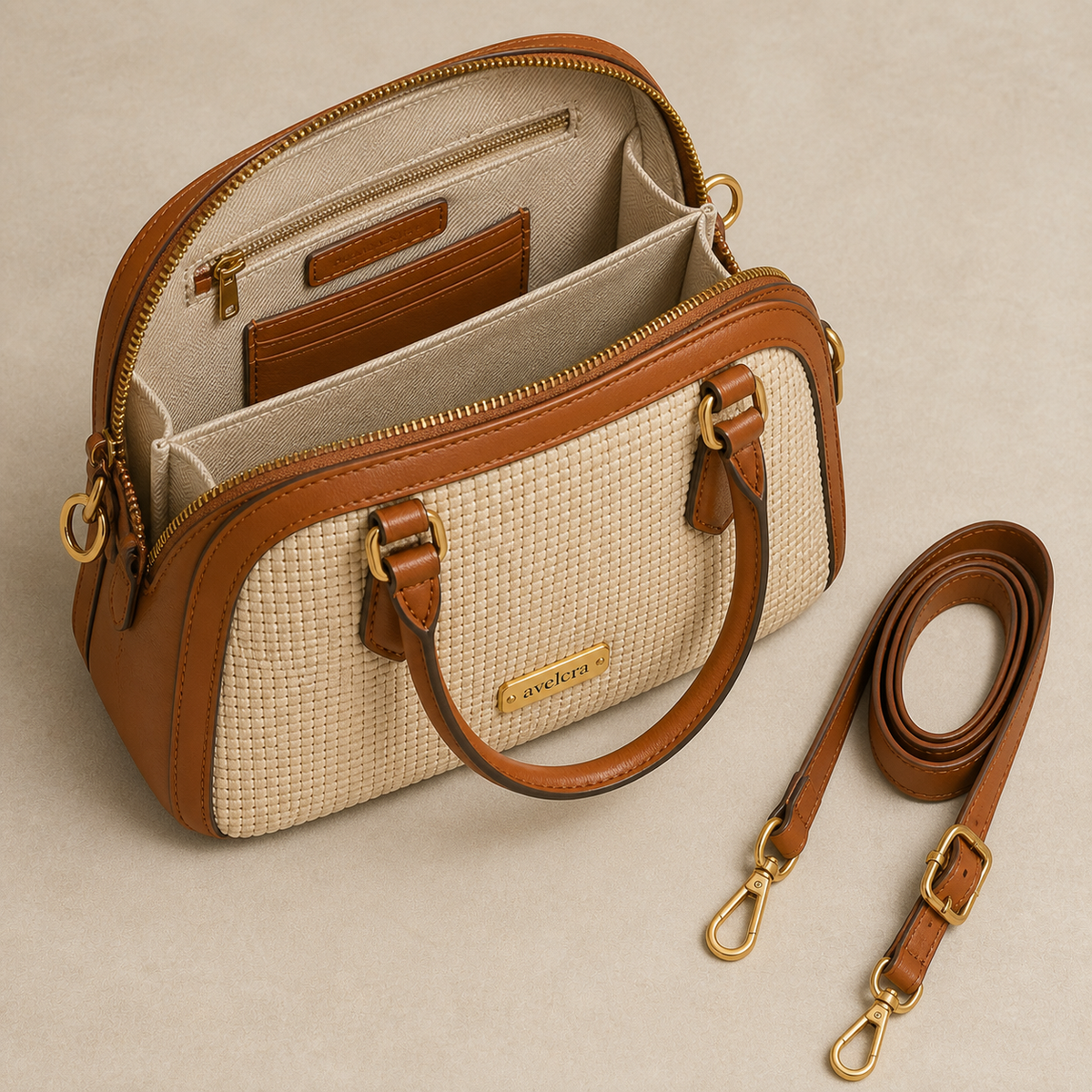 Liora Mini Satchel - interior view