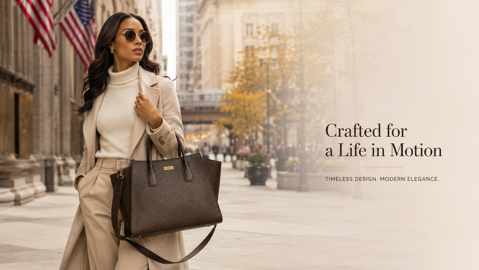Avelcra tote bag crafted for a life in motion